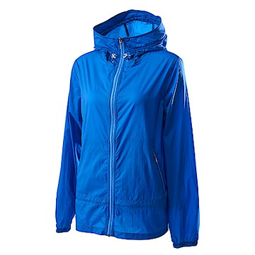 Wildland荒野女15D超輕低防水高透氣外套寶藍