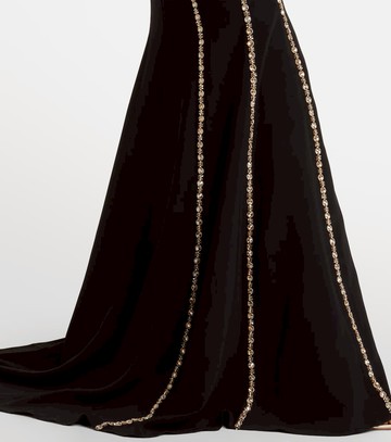 Jenny Packham Dash embellished strapless gown