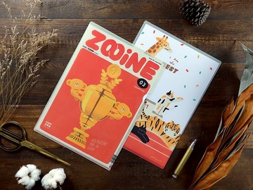 L型資料夾 ZOOINE 03 做自己的冠軍 - 無尾熊獎杯