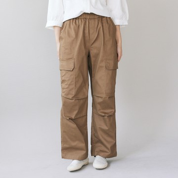 口袋工裝褲 咖啡F