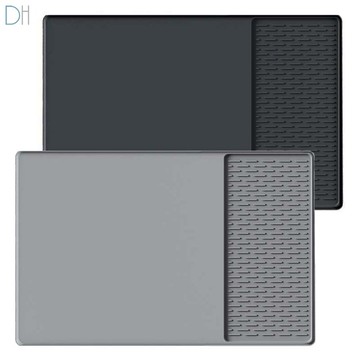 【現貨】咖啡機墊托盤矽膠防滑保護墊 多功能杯墊隔熱瀝水墊子Dhome