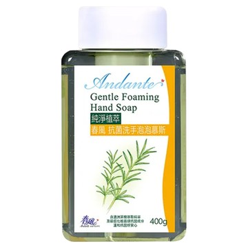 春風 抗菌洗手泡泡慕斯 補充瓶  400g  1瓶