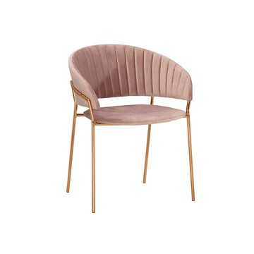 直人木業-DEERE粉色餐椅