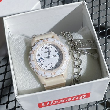 免運🏆【靜音手錶】小學生手錶女孩高顔值初高中ins簡約森係百搭指針式兒童衹看時間精品手錶 防水手錶 女錶 考試手錶