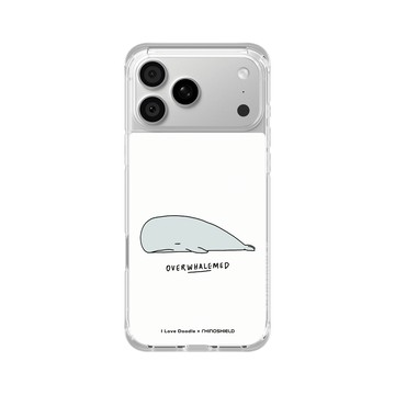 iPhone 18 Pro Max ClearX (MagSafe 兼容) 晶透白 - ilovedoodle (Lim Heng Swee) - Overwhalemed 鯨魚