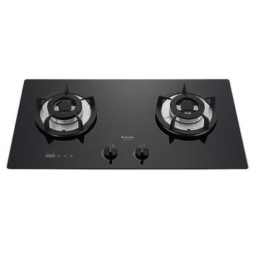 (含標準安裝)林內【 RB-S2630G(B)】檯面式防漏雙口爐二口爐(黑波/定時)