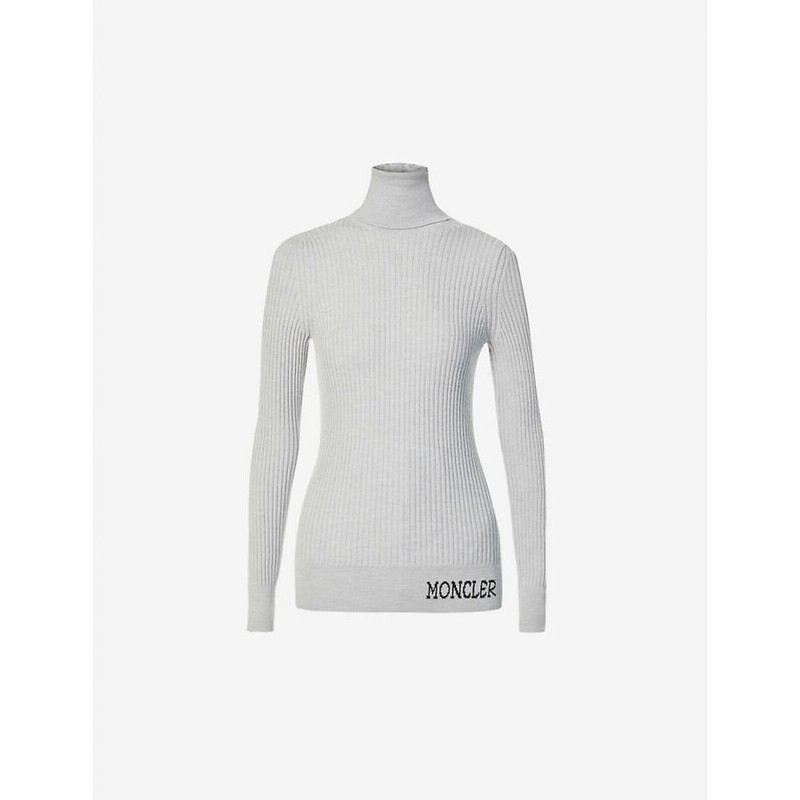 grey moncler jumper