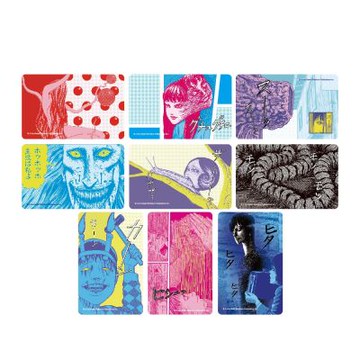 一卡通 - 伊藤潤二 撞色透明款 九款可選