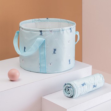 折疊泡腳袋 旅行泡腳袋保溫可折疊水桶水盆高宿舍戶外洗臉盆神器便攜式車載深 【CM3450】