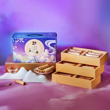 【青澤】皓月千禮B｜鮮奶蛋捲 送禮首選｜