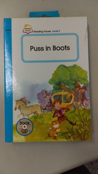 R.H. Level 2: Puss in Boots （Book&CD）【957-606-419-8】【二手書_良好】TAAZE讀冊生活