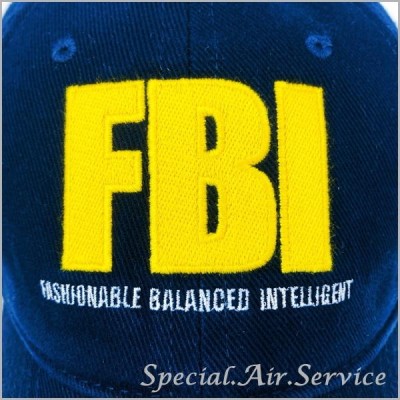 BALENCIAGA バレンシアガ コットンキャップ HAT FBI CAP ネイビー