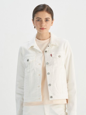 女款 寬鬆TYPE III 三代牛仔外套 單寧外套 白色外套 熱賣單品