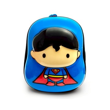 華納DC官方授權正義聯盟硬殼背包-超人