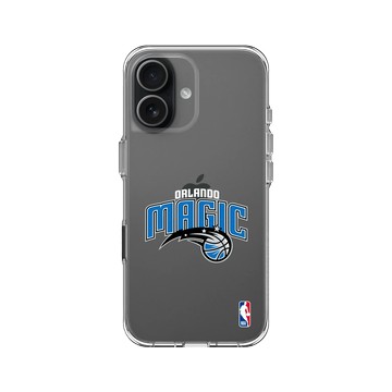 iPhone 17 Clear Case（相機按鈕） 透明 - NBA - Logo-奧蘭多魔術 Orlando Magic - Light