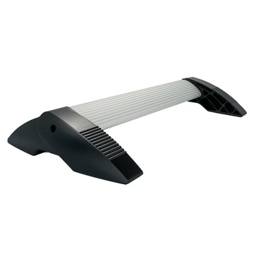 aidata鋁製人體工學腳踏板 通用化設計 不分性別年齡皆可使用  黑色 + 白色