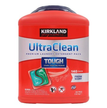 科克蘭 強效洗衣膠囊清新香 140顆