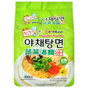 Kormosa  KORMOSA蔬菜湯麵-香菜口味4入 (440g)