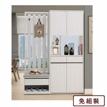 AS DESIGN雅司家具-艾拉迪4.7尺間隔鞋櫃-140*40*201.5cm