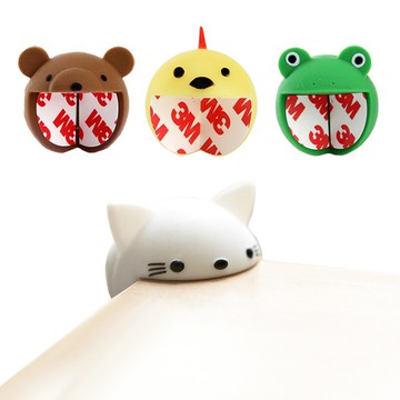 1584 動物造型防撞桌角 安全防護球 防撞角 桌角防護球 門擋 防護用品