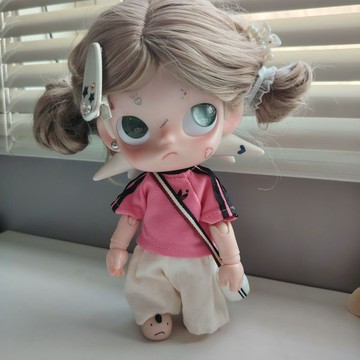 zsiga嘎子姐粉色短袖上衣套裝休閒運動夏日元氣粉休閒娃衣生日禮物 禮物生日禮物 禮物