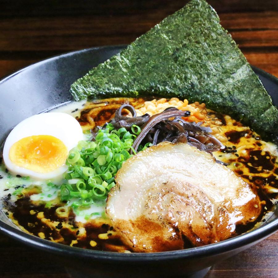 福岡 博多ラーメン 中洲 一矢 とんこつ味 乾麺 12食 ラーメン ラーメンセット ラーメンスープ