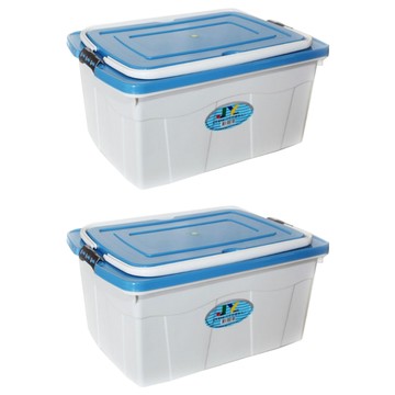 UDA 有達 巧可手提箱 30*21*18cm 收納箱  顏色隨機  2個