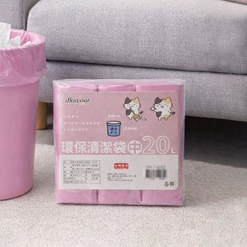 台灣製環保清潔袋-中-20L-3入X6組