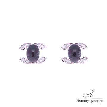 Neoclassic 小香的愛虎絨耳環