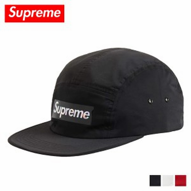 holographic logo camp cap