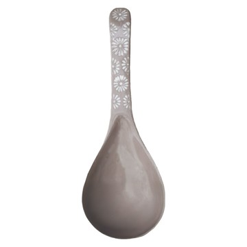 三島菊紋大湯匙 日本製 22 x 2cm  單品  菊紋 藕色  1支