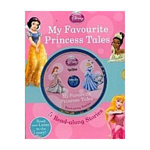 Disney Princess 5-Book and Read-along CD Slipcase Set (Paperback)