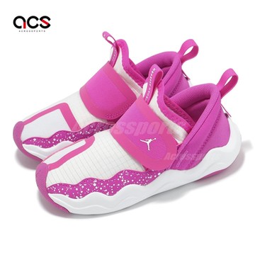 Nike 童鞋 Jordan 23 7 TD 無鞋帶 小童 粉紅 白 魔鬼氈 學步鞋 運動鞋 休閒鞋 DQ9294-605