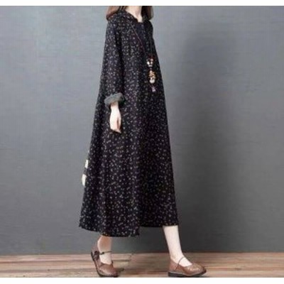 ロングワンピース 大きいサイズ 春 夏 ワンピース ロング ロングワンピース 長袖 ロングワンピース レディース マキシワンピース 通販 Lineポイント最大get Lineショッピング