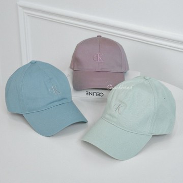 【Sharkhead】現貨 Calvin Klein Jeans 老帽 寶寶藍 粉 綠 粉 藍 刺繡 棒球帽 CK