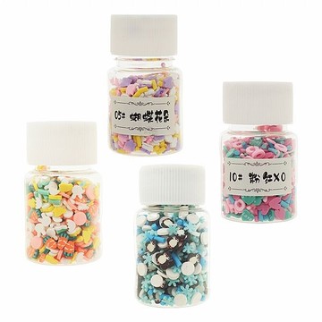 仿真奶油膠飾品配件軟陶顆粒(15g)1罐入 款式可選【小三美日】 DS016666
