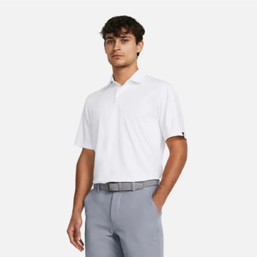 【UNDER ARMOUR】UA 男 T2G LB 短POLO_1383255-100