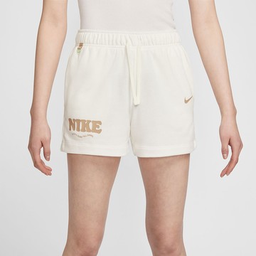 NIKE AS W NSW CLUB FLC SHORT GCEL 女短褲 白-HF6177133