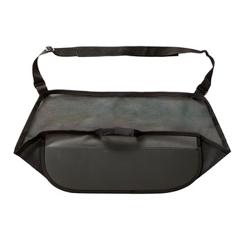 E.City 加厚掛式車用椅背網格袋  黑色  1個