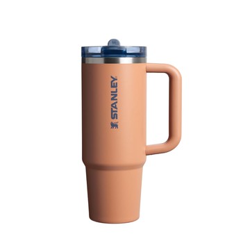 STANLEY 防漏吸管隨手杯 0.88L / 暮日棕