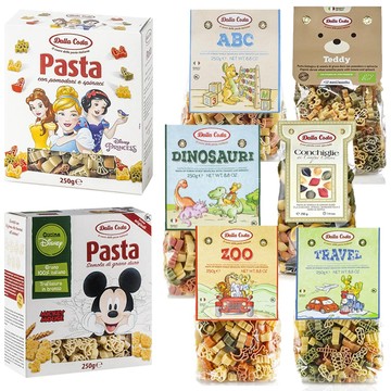 義大利 Dalla Costa 兒童義大利麵 寶寶麵 達樂 pasta 貝殼麵 Bebest 米製 義大利麵 副食品