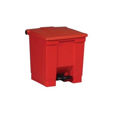 Rubbermaid 腳踏式垃圾桶 30L  FG614300RED