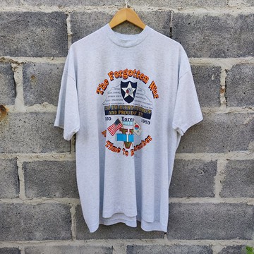 The Forgotten War 韓戰 單針縫線復古T恤