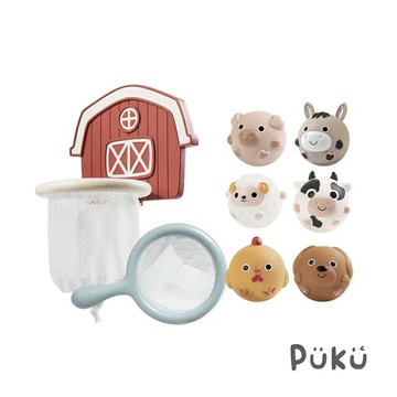 PUKU Bubble泡泡探險隊戲水8件組_籃球框★衛立兒生活館★