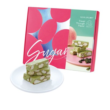 糖村｜白桃烏龍牛軋糖