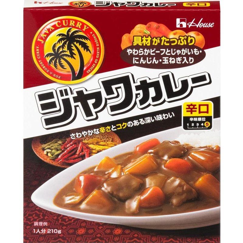 ハウス レトルトジャワカレー 辛口 210g×3個