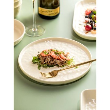 盤子菜盤家用餐具簡約2025新網紅創意高級感好看水果早餐牛排盤子