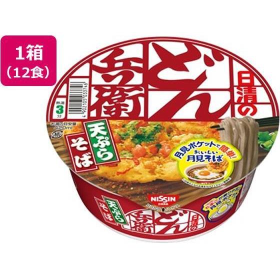 日清食品 どん兵衛 天ぷらそば〔東〕 12食[代引不可]