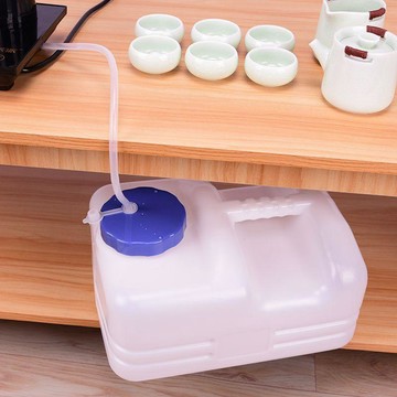 【食品級PE】茶几矮款儲存桶 茶吧機 飲用水桶 功夫茶几水桶 儲水桶 茶桌水桶 泡茶桶 茶具桶
