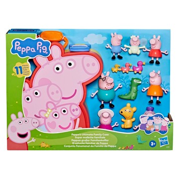 Peppa Pig粉紅豬小妹 佩佩豬家族人偶手提組ToysRUs玩具反斗城